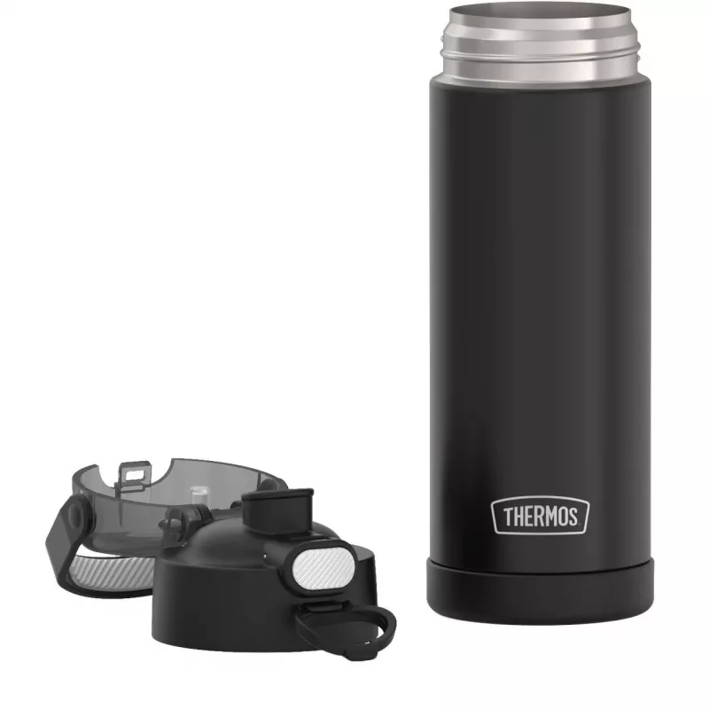 THERMOS FUNTAINER Isolierflasche 0,47 L Edelstahl mit ausklappbarem Griff 4115.384.047