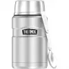 THERMOS STAINLESS KING Vakuum-Isolierbehälter für Lebensmittel, 0,71 L, Mattschwarz 4001.233.071