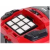 Fakir 3843003 Bodenstaubsauger, 700 W, 3 L Staubbeutel, HEPA-Filter, Trockensauger, Rot/Schwarz