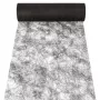 PAPSTAR Dekoband Sizoflor, 25 m x 30 cm, wasserfest, 75 % Polyester / 25 % Polyamid, schwarz (37060)