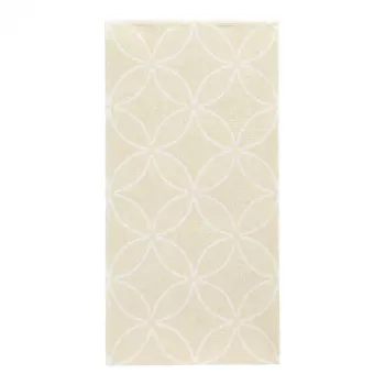 PAPSTAR Bistro-Servietten ROYAL Collection Circle Flowers, Tissue, 1/8-Falzung, 4-lagig, 400 x 400 mm, 50 Stück 37376