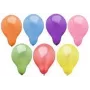 PAPSTAR Party-Luftballons, 290 mm Durchmesser, bunte Farbmischung, Heliumgeeignet, 1 Stück (84211)