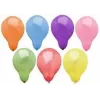 PAPSTAR Party-Luftballons, 290 mm Durchmesser, bunte Farbmischung, Heliumgeeignet, 1 Stück (84211)