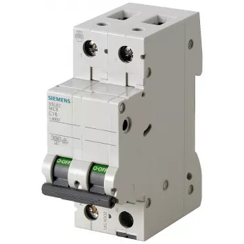 Siemens SENTRON 5SL62067 MCB 2-polig C 6A 6kA 230/400V AC