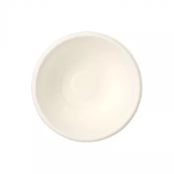 PAPSTAR pure Zuckerrohr-Schale, rund, 200 ml, weiß, kompostierbar (1 Stück) 89757