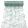 PAPSTAR Sizoflor Tischläufer/Dekorationsband, Jadegrün, wasserbeständig, 75% Polyester 25% Polyamid 37061