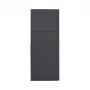 PAPSTAR Royal Collection Servietten-Bestecktasche, Schwarz, Premium-Tissue, 40 x 40 cm, 1 Stück 37336