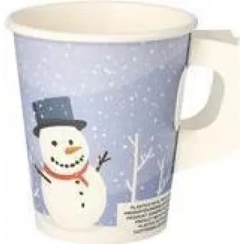 PAPSTAR 50 Einwegbecher Snowtime 0,2 l (89845)