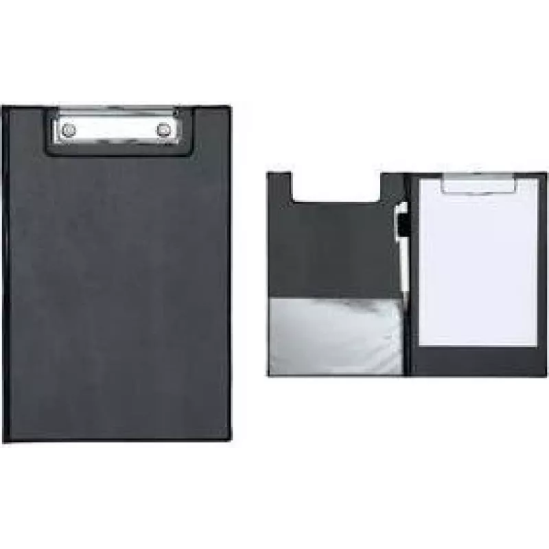 MAUL Klemmbrettmappe mit PVC-Folienbezug, DIN A5, Schwarz 2339390