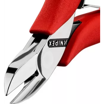 KNIPEX 77 01 115 Electronic Super Knips® Seitenschneider, VDE-isoliert, 115 mm