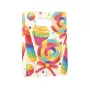 PAPSTAR Candies Party Papiertüte mit Henkel, 140 x 210 x 60 mm, Blockboden, Seitenfalte, 1 Stück (88862)
