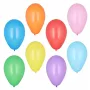 PAPSTAR Runde Luftballons, 190 mm Durchmesser, bunte Farben, Naturkautschuklatex, 1 Stück (10049)