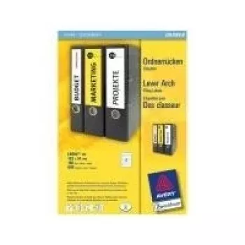 Avery L6060-100 weiße Mehrzwecketiketten 70 x 37 mm, 960 Etiketten (40 Blatt x 24)