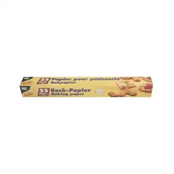 Papstar 14152 Backpapierrolle, 38 cm x 25 m, Braun