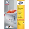 Avery 6135 Weißes Papier Permanent Klebeetiketten A4 210 x 148 mm 200 Etiketten