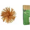 PAPSTAR pure Naturhalm Trinkhalme, 230 mm, 4 mm Durchmesser, 250 Stück (88244)
