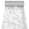PAPSTAR Sizoflor Tischläufer & Deko-Band, Silber, 25 m x 30 cm, wasserfest, 75% Polyester / 25% Polyamid 37064
