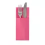 PAPSTAR ROYAL Collection Servietten-Tasche, Fuchsia, stoffähnliches Premium-Tissue, 40 x 40 cm, 50 Stück (37331)