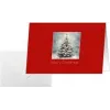 SIGEL DS643 Klassische Weihnachtskarte, 115 x 170 mm, Glänzender Karton 220 g/m², für Tintenstrahl/Laser/Kopierer, 1 Stück