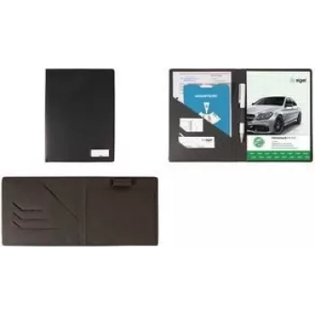 Sigel EF615 Schutzhülle für Formularbuch DIN A6 Querformat Anthrazit