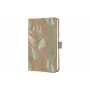 SIGEL Wochenplaner Pure Sparkle Leaves Pflanze 2026 Mehrfarbig - A6 (J6802)