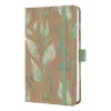 SIGEL Wochenplaner Pure Sparkle Leaves Pflanze 2026 Mehrfarbig - A6 (J6802)
