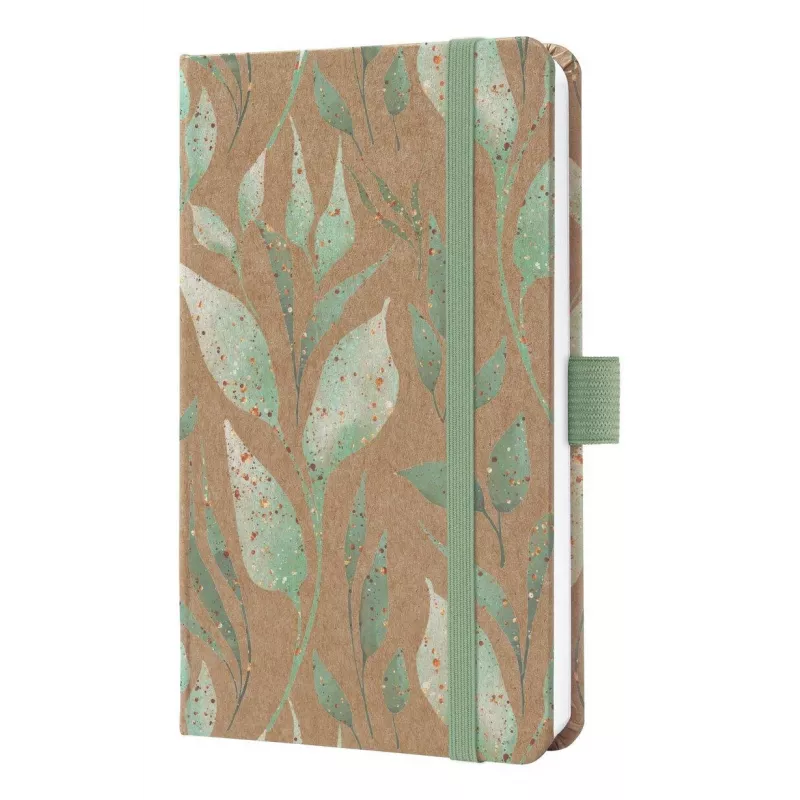 SIGEL Wochenplaner Pure Sparkle Leaves Pflanze 2026 Mehrfarbig - A6 (J6802)