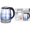 Little Balance LB 8520 Gläserner Wasserkocher 1,8L 2200W Borosilikatglas mit Edelstahl-Akzenten und blauer LED