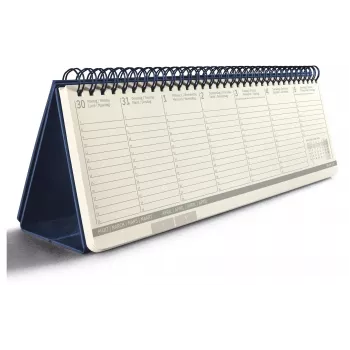 SIGEL Conceptum Schreibtischkalender 2026 Horizontal Blau C2682
