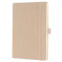 SIGEL Conceptum Notizbuch A5 liniert Beige – 194 Seiten, Softwave Hardcover CO651