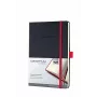 SIGEL Conceptum Notizbuch A5 liniert Schwarz/Rot Hardcover CO663