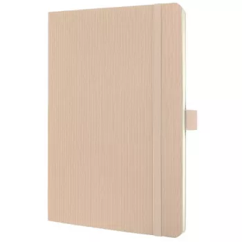 SIGEL Conceptum A5 liniertes Notizbuch, beiges Softcover, 192 Seiten CO333