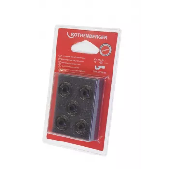 ROTHENBERGER Schneidrad D.18,5mm gehärteter Stahl für Rohrschneider, 5er-Pack (070017D)