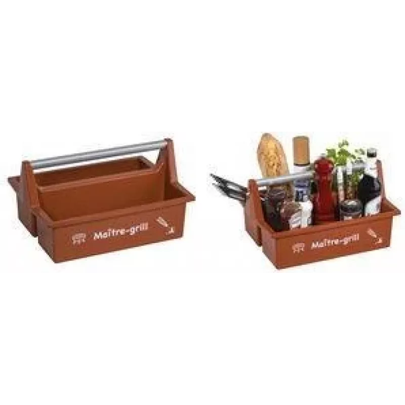 allit McPlus Carry Maître-grill Tragetasche Braun 8500908001