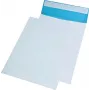 MAILmedia B4 fadengewebeverstärkter selbstklebender Versandumschlag, Weiß-Blau, 250 x 353 mm 391080