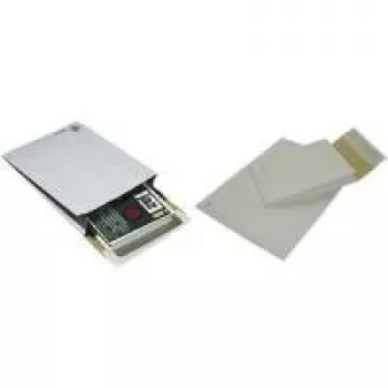 MAILmedia K-Pack C4 gepolsterter Papier-Versandumschlag, Weiß-Grau, Selbstklebend, 360 g/m² 995787