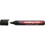 Edding 300-E4 Marker-Set, 4 Stk., Schwarz/Blau/Grün/Rot 4-300-4
