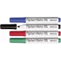 MAUL HEBEL Flipchart-Marker XXL Rundspitze sortierte Farben (4er-Pack) 63839-99
