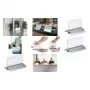 DURABLE PRESENTER DE LUXE Tischnamensschild A4 Querformat 105x297 mm Transparent 820319