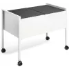 DURABLE Hängeregistraturwagen ECONOMY DUO 100 A4, Hellgrau 308210