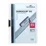 DURABLE DURACLIP 60 A4 Klemmhefter transparent (25er-Pack) 223802