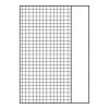 Oxford Ringbuch Einlagepapier A4 kariert 50 Blatt 4-fach gelocht mit Rand Weiß 400131580