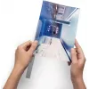 DURABLE A5 Klemmleisten 3 mm, Transparent, 100 Stück 291019