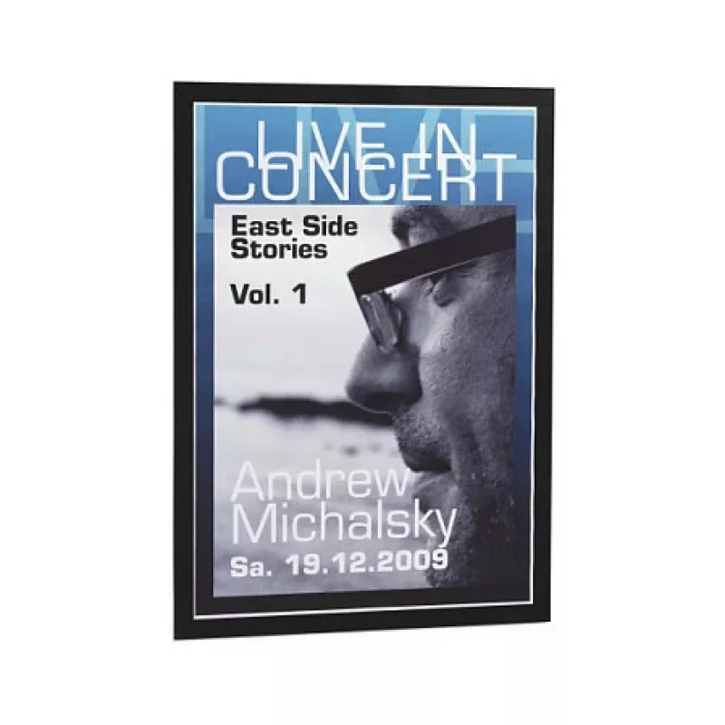 DURABLE DURAFRAME A3 Selbstklebender Informationsrahmen, Silber, 2er-Pack 487301