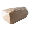 Papstar 87612 Einweg-Lebensmittelbehälter, Pappe mit PLA-Beschichtung, braun, 750 ml, rund, 25er-Pack