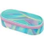 HERLITZ Minty Love Polyester Federmäppchen, Großes Hauptfach mit Innenklappe, Mintgrün/Multicolor 400205922
