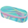 HERLITZ Minty Love Polyester Federmäppchen, Großes Hauptfach mit Innenklappe, Mintgrün/Multicolor 400205922