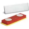 DURABLE Selbstklebendes Magnet-Set, 10 Stück, 20 x 20 mm, flexible Magnetquadrate 891700