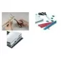 DURABLE TABFIX® Selbstklebende Indexregister 200x10 mm, Transparent, 5 Stück 840219