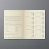 SIGEL Conceptum 2024 Wochenplaner A5 Schwarz mit Gummiband, Stiftschlaufe, Kunstleder-Einband, 176 Seiten, 145 x 210 mm, C2424